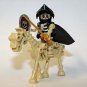 Skeleton Knight (A) with Golden Sword Horse Animal Minifigure Custom