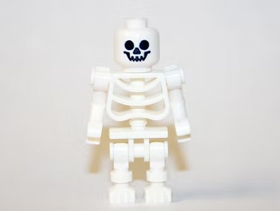 Skeleton Dead Man Bones Horror Ghost Minifigure Custom