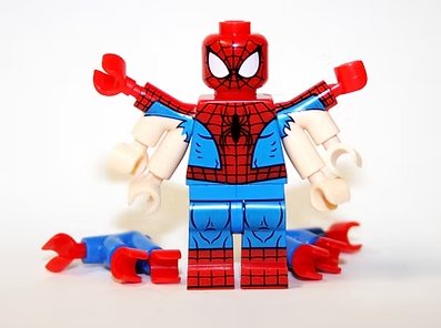 Six-armed Spider-Man Across the Spider-Verse Minifigure Custom
