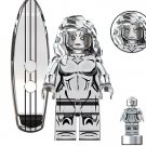 Silver Surfer The Fantastic Four First Steps Female Minifigure Custom