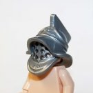 Silver Roman Gladiator Army Helmet military Armor DIY for Minifigure Custom