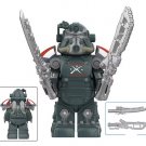 Silver Mech Armor Fallout Video Game TV Show Minifigure Custom