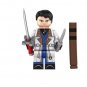 Shinomori Aoshi Rurouni Kenshin Samurai X Cartoon TV Show Anime Minifigure Custom