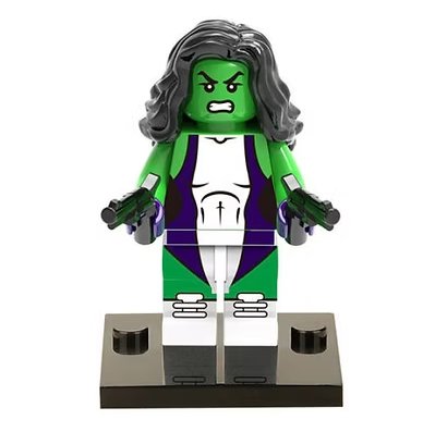 She-Hulk Green Comic Version Minifigure Custom