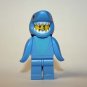 Shark suit Boy Cartoon Minifigure Custom