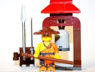 Shaolin Monk Kung Fu Minifigure Custom