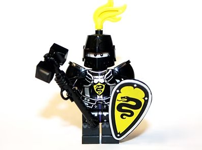 Serpent Knight Castle soldier Minifigure Custom