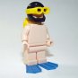 Scuba diving Swim set for Minifigure Custom