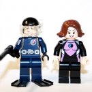 Scuba Diver set of 2 Minifigure Custom