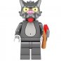 Scratchy Mouse The Simpsons Cartoon Minifigure Custom