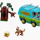 Scooby Doo Mystery Machine Cartoon movie set 4 Minifigure Custom