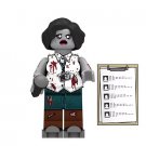 School Teacher Zombie Horror Movie Halloween Minifigure Custom