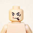 Scareface Gangster Head with Cigar Head DIY Minifigure Custom