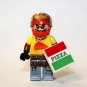 Scarecrow Pizza Delivery Driver Batman Minifigure Custom