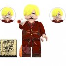 Sanji One Piece Cartoon TV Show Anime Minifigure Custom