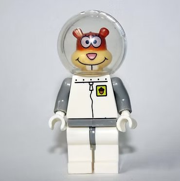 Sandy the Squirrel Spongebob Cartoon Minifigure Custom