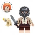 Samwise Gamgee with Helmet LOTR Lord of the Rings Hobbit Minifigure Custom
