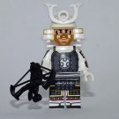 Samurai Warrior White Minifigure Custom