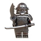 Samurai Warrior Silver Minifigure Custom