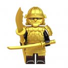 Samurai Warrior Gold Minifigure Custom