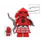 Samurai Stormtrooper Red V2 Star Wars Minifigure Custom