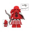 Samurai Stormtrooper Red V1 Star Wars Minifigure Custom