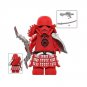 Samurai Stormtrooper Red V1 Star Wars Minifigure Custom