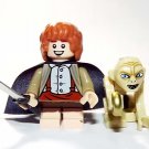 Sam with Gollum LOTR Lord of the Rings Hobbit Minifigure Custom