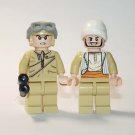 Sallah and German Pilot Indiana Jones set Minifigure Custom