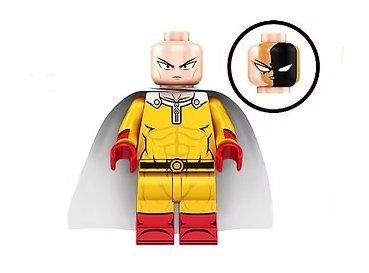 Saitama One-Punch Man Cartoon TV Show Anime Main Minifigure Custom