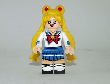 Sailor Moon Cartoon Comic Minifigure Custom