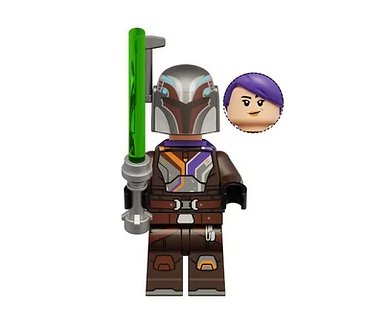 Sabine Wren Star Wars TV Ahsoka Minifigure Custom