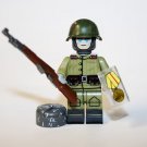 Russian WW2 Soldier with SKS Military Minifigure Custom
