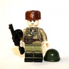 Russian Infantry subgunner WW2 Minifigure Custom