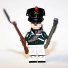 Russian Artillery Sapper Napoleonic War Waterloo Soldier Minifigure Custom