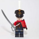 Russian Guard Hussar Napoleonic War Waterloo Soldier Minifigure Custom