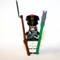 Russian Artillery Soldier with Ramrod Napoleonic War Waterloo Minifigure Custom