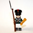 Russian Artillery NCO Napoleonic War Waterloo Minifigure Custom