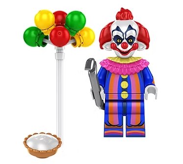 Rudy Killer Klowns from Outer Space Horror Clown Minifigure Custom