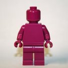 Rose Pink Blank Plain Minifigure Custom