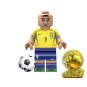 Ronaldo De Lima Soccer player World Cup Minifigure Custom