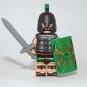 Roman soldier Green Minifigure Custom