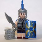 Roman Legionary Blue Minifigure Custom