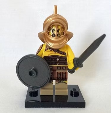 Roman Gladiator Soldier Minifigure Custom