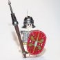 Roman legionary with Parma Shield Soldier Minifigure Custom