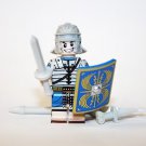 Roman legionary Blue Soldier Minifigure Custom