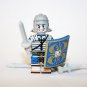 Roman legionary Blue Soldier Minifigure Custom