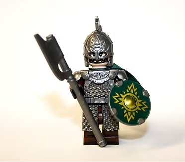 Rohan Royal Guard Castle army LOTR Hobbit Minifigure Custom