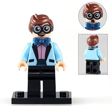 Robin Dick Grayson in Tuxedo Minifigure Custom
