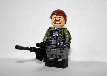 Rick Flag Suicide Squad DC Movie Minifigure Custom